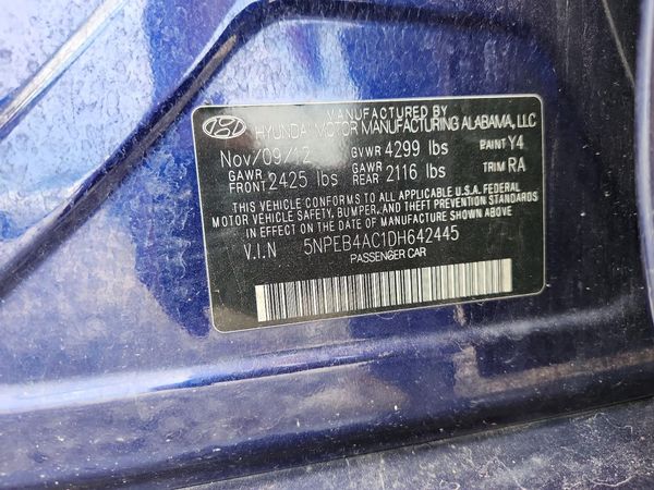 2013 HYUNDAI SONATA GLS/ GLS Popular