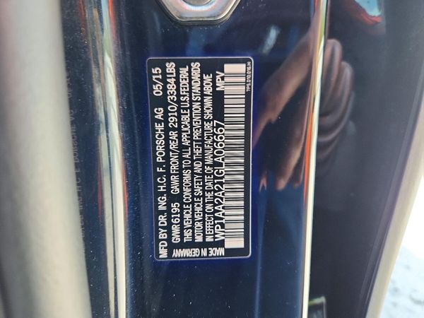 2016 PORSCHE CAYENNE
