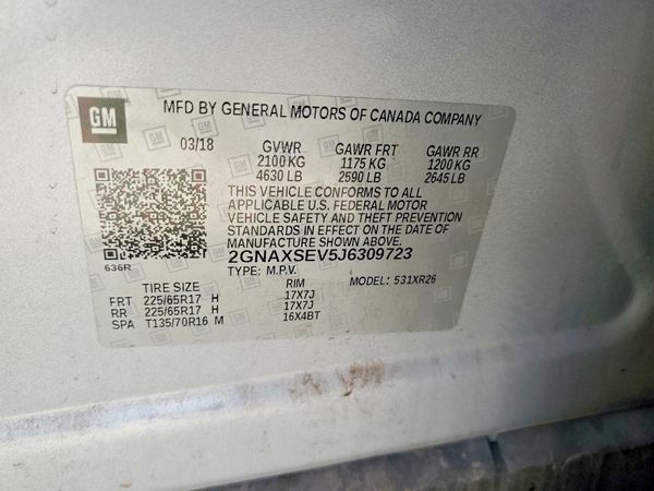 2018 CHEVROLET EQUINOX