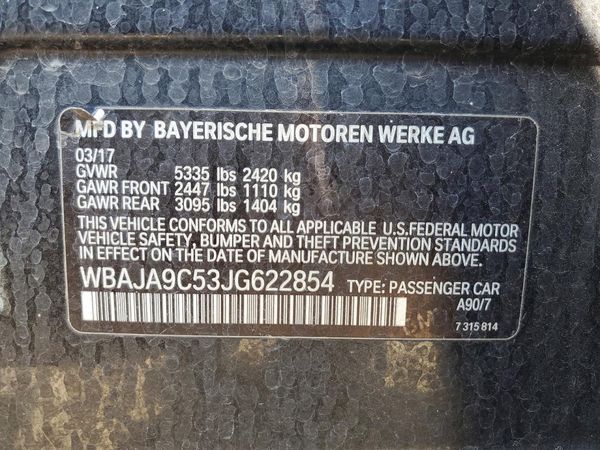 2018 BMW 530E