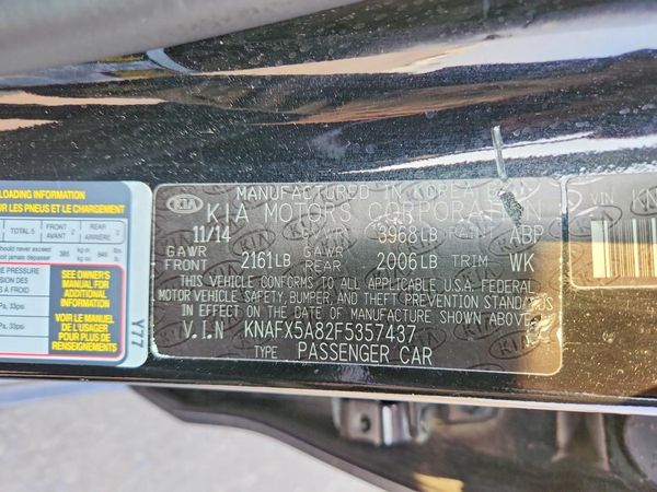 2015 KIA FORTE
