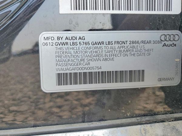 2013 AUDI A8