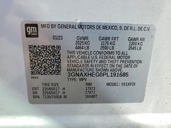 2023 CHEVROLET EQUINOX LS
