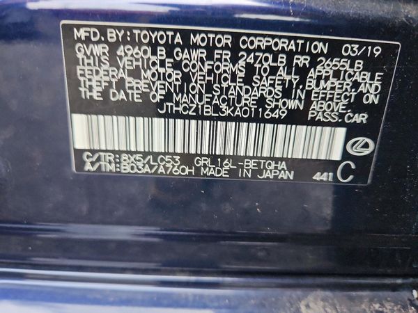 2019 LEXUS GS 350 350/350 F Sport
