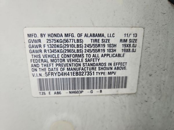 2014 ACURA MDX SH-AWD Tech