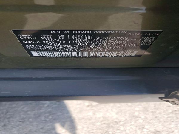 2018 SUBARU OUTBACK Touring+M/R+ES+NAV