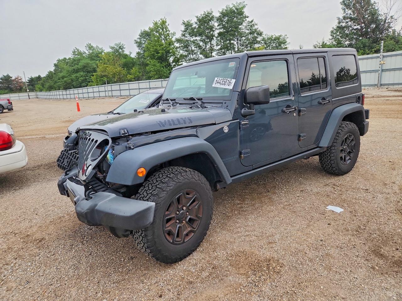 2016 JEEP WRANGLER UNLIMITED SPORT 4X4
