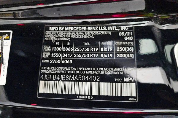 2021 MERCEDES-BENZ GLE GLE350
