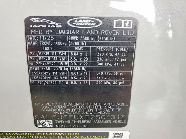 2026 LAND ROVER DEFENDER
