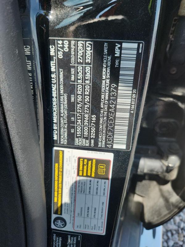 2014 MERCEDES-BENZ GL