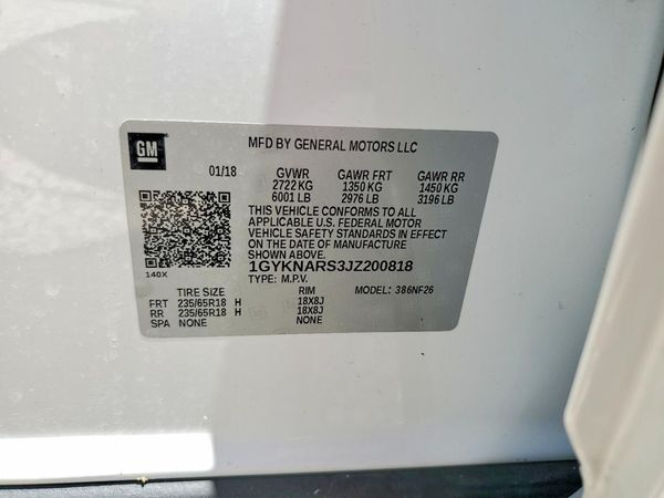 2018 CADILLAC XT5