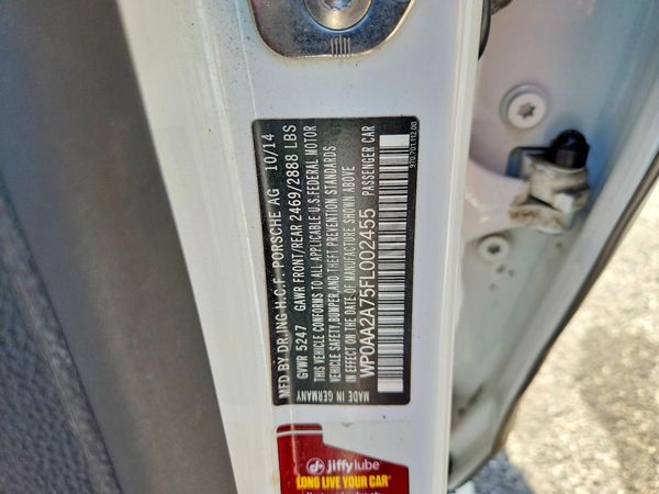 2015 PORSCHE PANAMERA Base (2WD), 4 (4WD)
