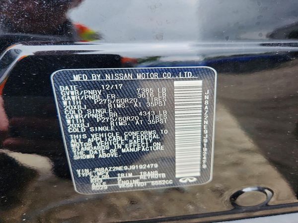2018 INFINITI QX80