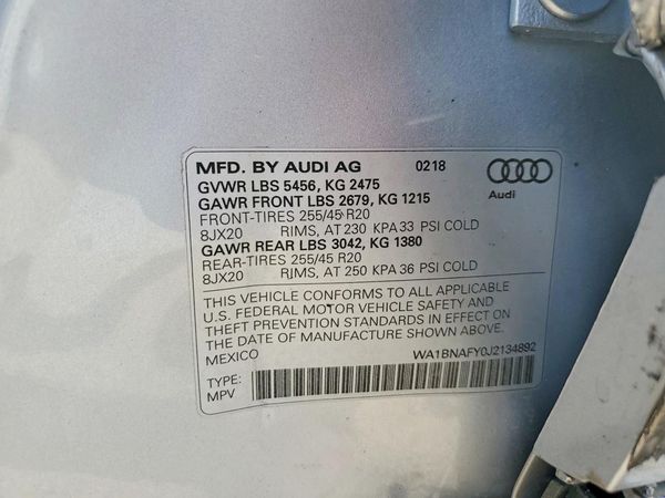 2018 AUDI Q5
