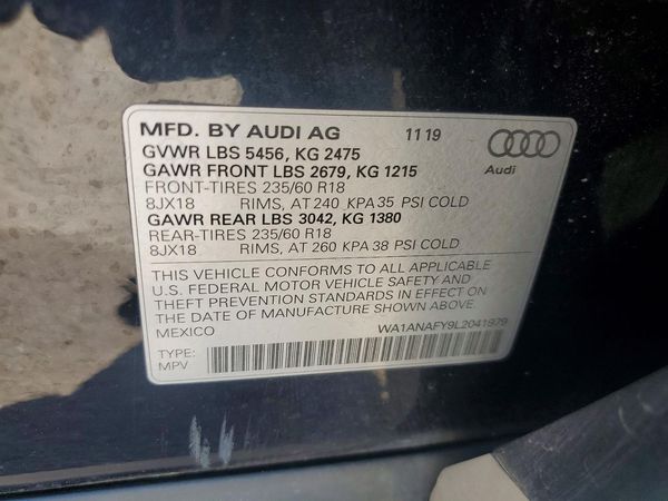 2020 AUDI Q5