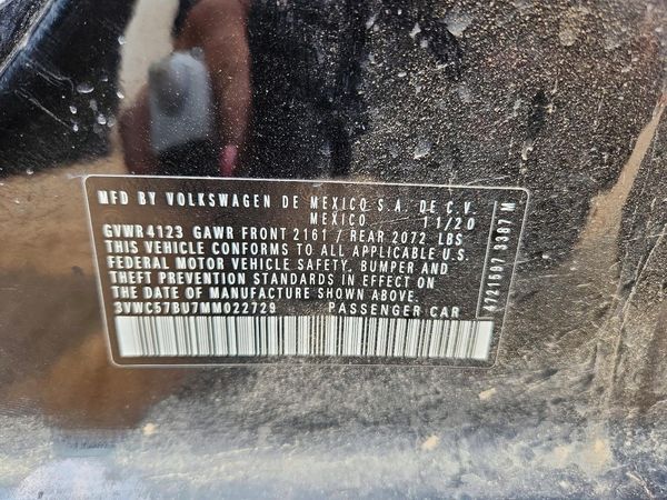 2021 VOLKSWAGEN JETTA