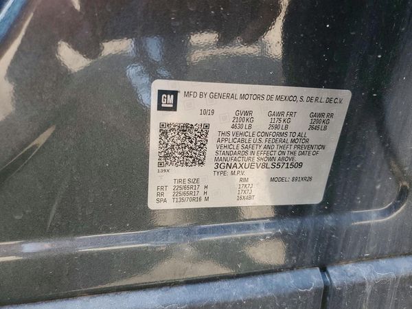 2020 CHEVROLET EQUINOX LT (1LT)