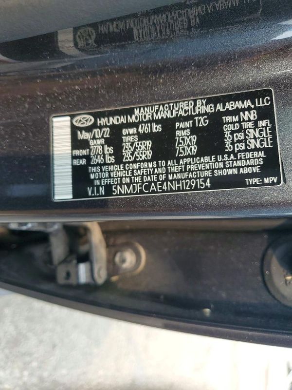 2022 HYUNDAI TUCSON SEL Convenience Pkg