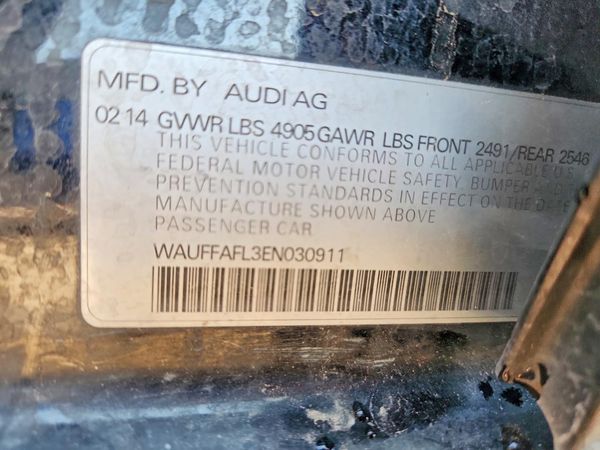 2014 AUDI A4 quattro Premium Plus