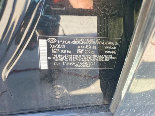 2022 HYUNDAI SONATA SE