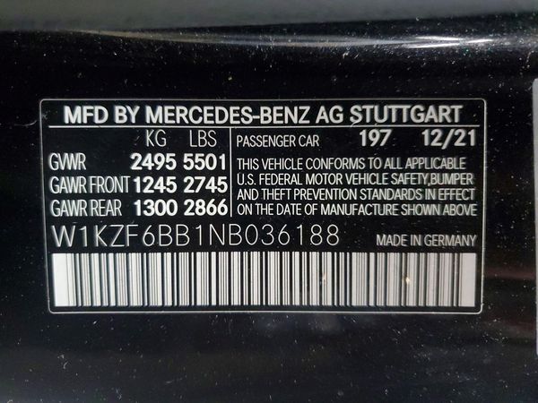 2022 MERCEDES-BENZ E AMG E53