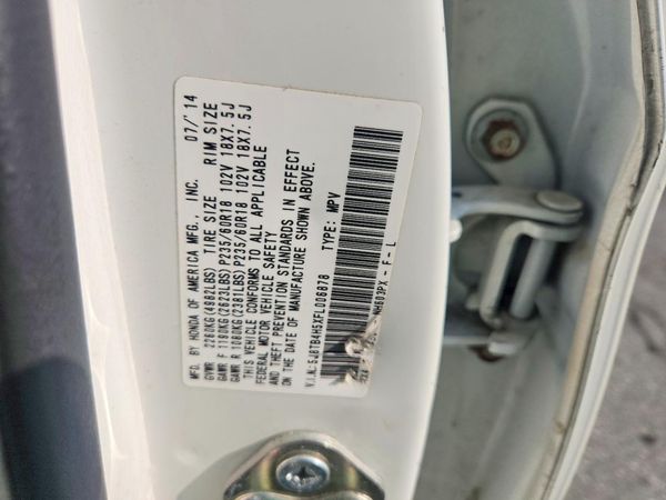 2015 ACURA RDX
