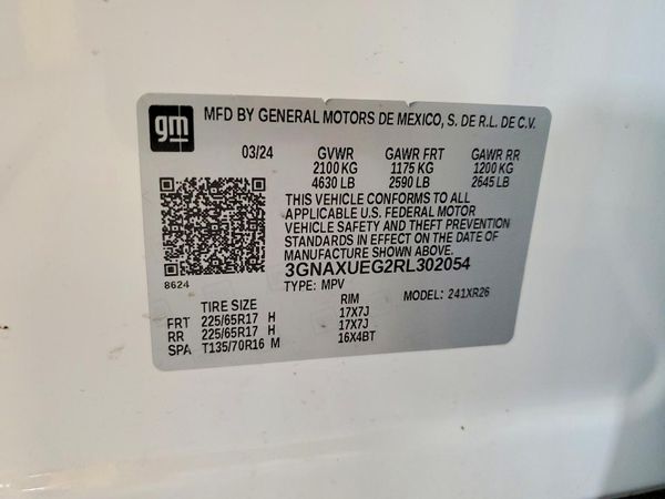 2024 CHEVROLET EQUINOX LT (1LT)