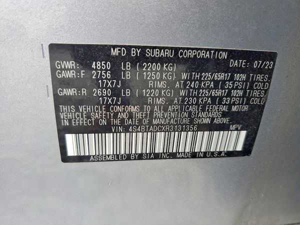 2024 SUBARU OUTBACK Premium