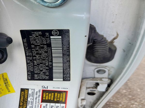 2012 TOYOTA CAMRY