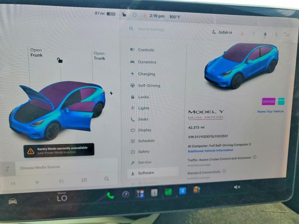 2020 TESLA MODEL Y