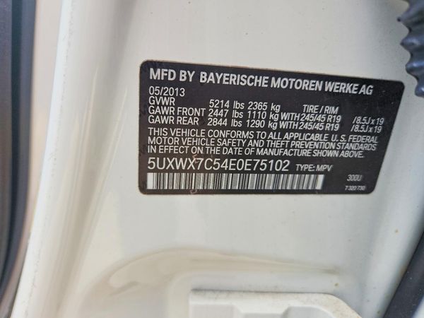 2014 BMW X3 xDrive35i