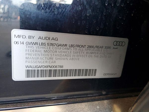 2015 AUDI A8