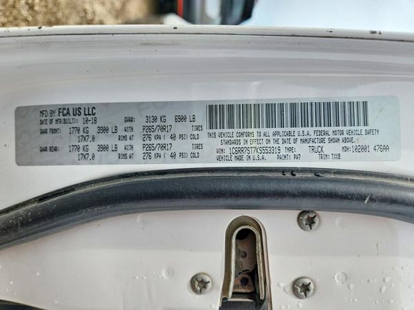 2019 RAM 1500 CLASSIC Tradesman, ST