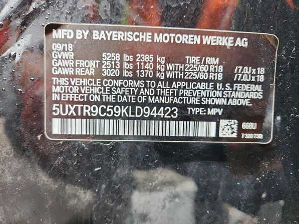 2019 BMW X3 xDrive30i