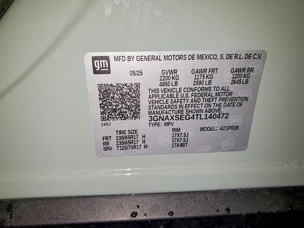 2026 CHEVROLET EQUINOX Active