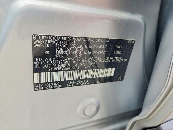 2016 TOYOTA RAV4