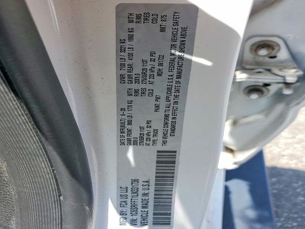 2020 RAM 1500