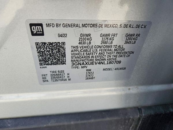 2022 CHEVROLET EQUINOX