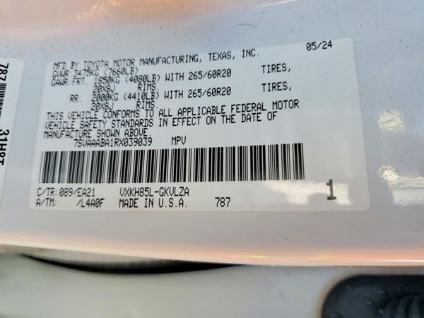 2024 TOYOTA SEQUOIA