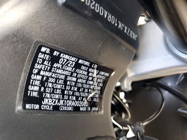 2024 KAWASAKI NINJA 600