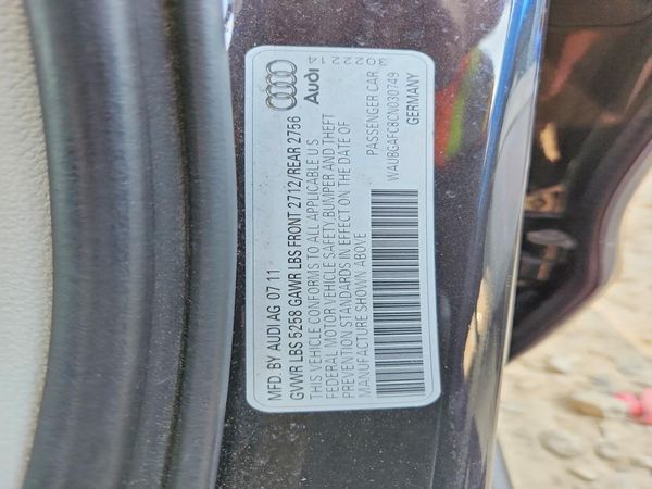 2012 AUDI A6 quattro