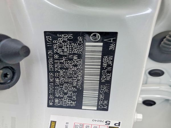2024 LEXUS UX 250H 250h Base