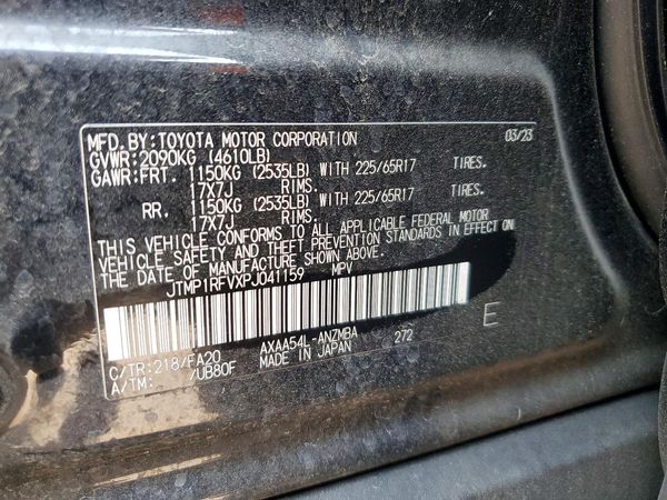 2023 TOYOTA RAV4 XLE