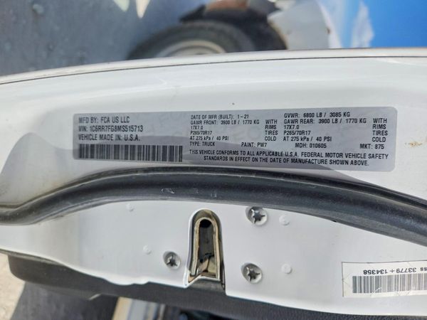 2021 RAM 1500 CLASSIC Tradesman
