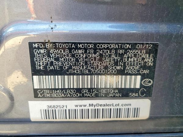 2013 LEXUS GS 350