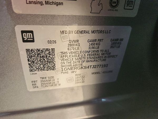 2026 CHEVROLET TRAVERSE