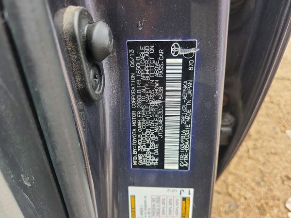 2013 TOYOTA COROLLA