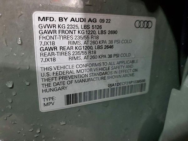 2023 AUDI Q3 S Line quattro Premium