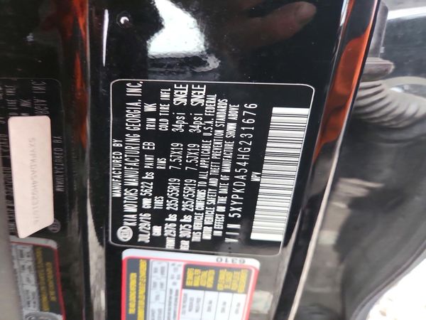2017 KIA SORENTO SX, SX Limited