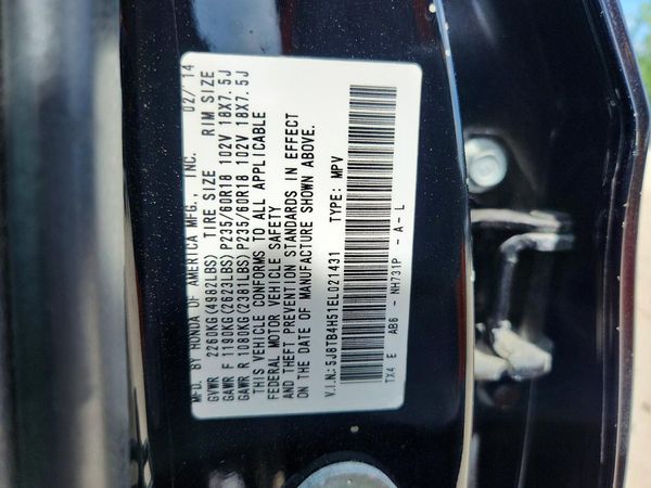 2014 ACURA RDX